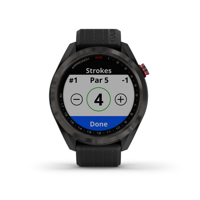 Garmin Approach® S42 Gps Golf Smartwatch - Fitness Tracker W/ Multi-gnss Support - Gunmetal