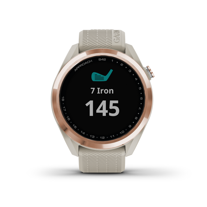 Garmin Approach® S42 Gps Golf Smartwatch - Fitness Tracker W/ Multi-gnss Support - Rose Gold