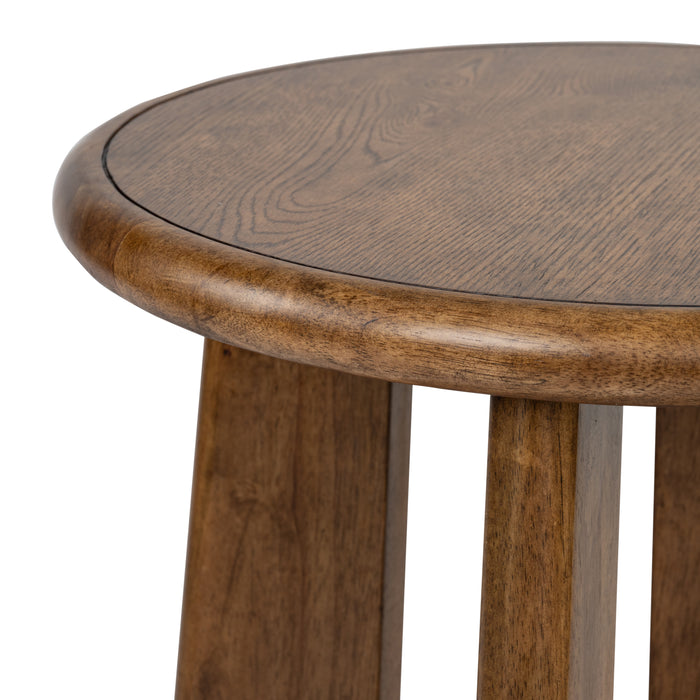 Baltic 24\" End Table with Storage - Tawny Brown 