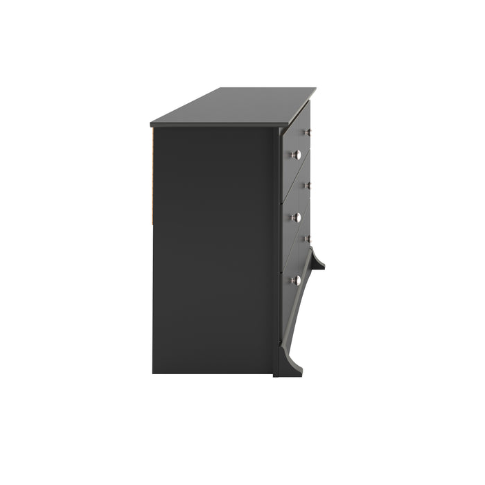 Jade Kids 6-Drawer Dresser - Black