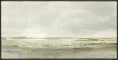 At the Beach Framed Acrylic Touch Art – 25" x 49" | Œuvre d’art tactile en acrylique encadrée « At the Beach » - 25 po x 49 po