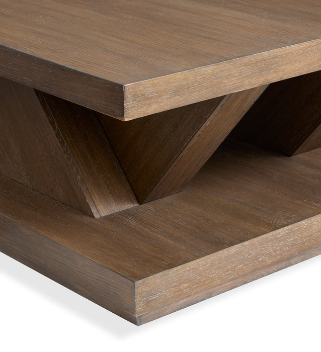 Buckley 40\" Coffee Table - Spiced Brown