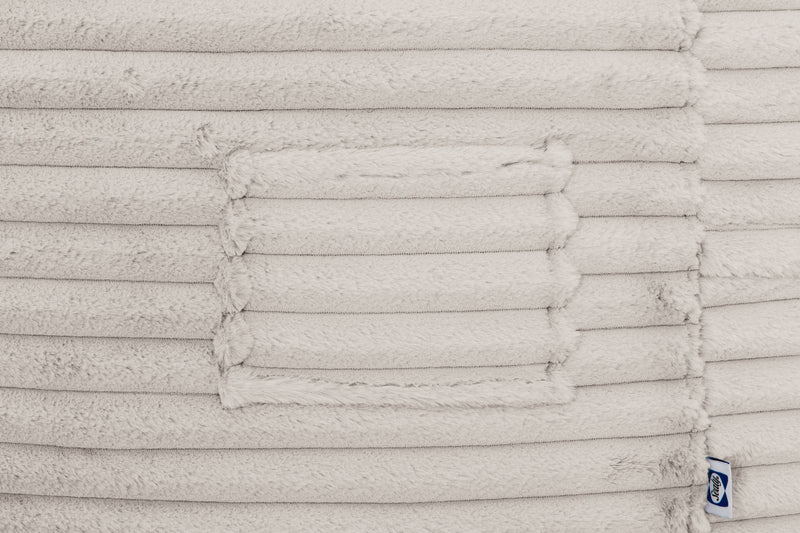 Sealy Bala Corduroy High Density Foam Bean Bag Chair - Taupe