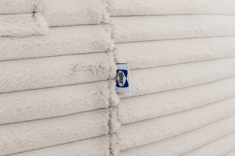 Sealy Bala Corduroy High Density Foam Bean Bag Chair - Taupe