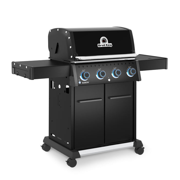 Broil King Baron 420 Pro Shadow 4-Burner 40,000-BTU Natural Gas BBQ - 674117 Grill