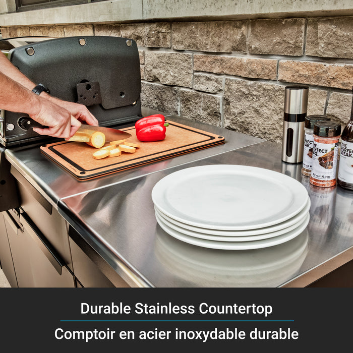 Broil King Baron 590i Shadow 5-Burner Built-In 45,000-BTU Natural Gas BBQ - 876847 Grill