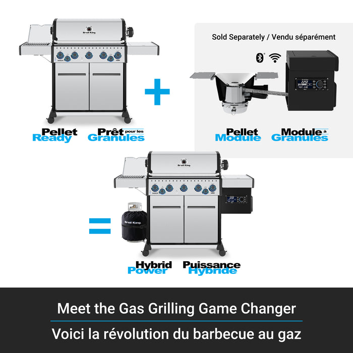 Broil King Baron S 490 Pro IR 4-Burner 40,000-BTU Propane Gas BBQ - 677344 Grill