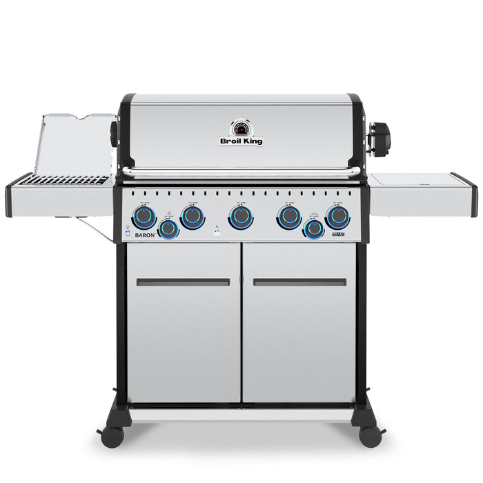 Broil King Baron S 590 Pro IR 5-Burner 45,000-BTU Propane Gas BBQ - 678344 Grill