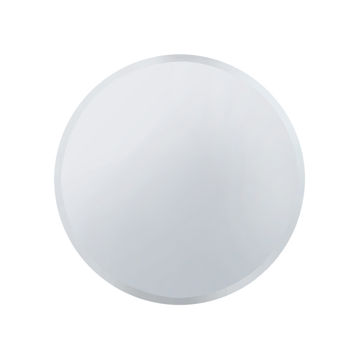 Arcus 36\" X 36\" Round Frameless Beveled Edge Mirror