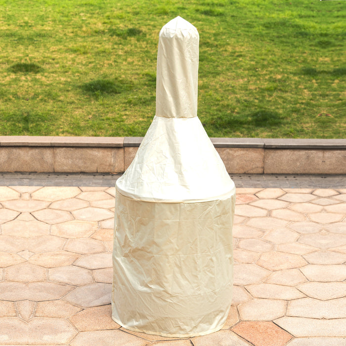 Deko Living Metal Wood Burner Chimney Fire Pit