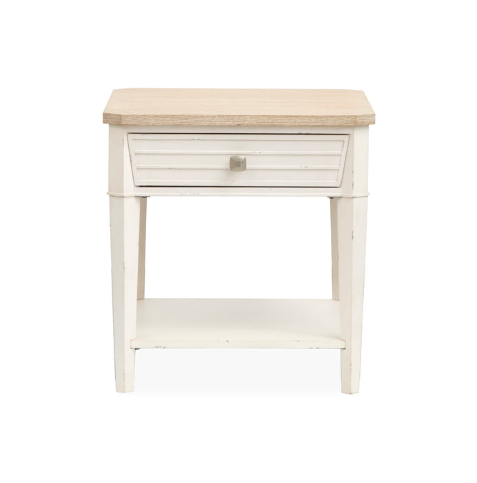 Collins 24\" End Table with Storage - Driftwood
