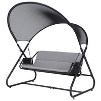 Deko Living Outdoor Patio Swing Chair with Canopy