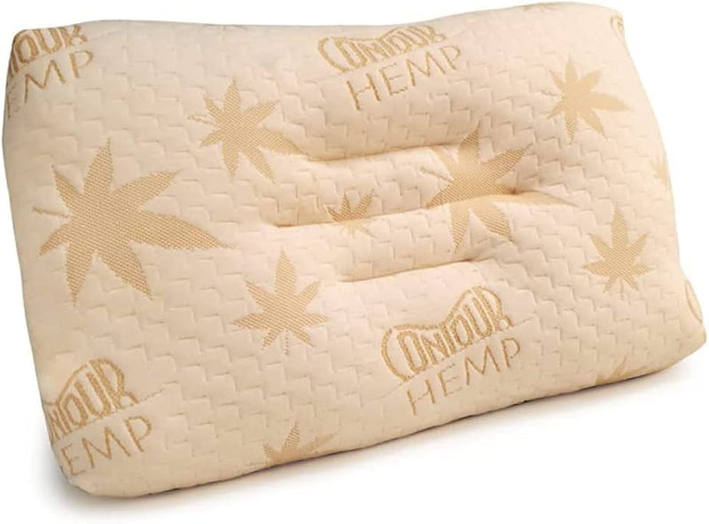 Contour Hemp Natual Fibre Head Pillow