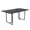 Cosmoliving By Cosmopolitan Astor Dining Table - Black Marble