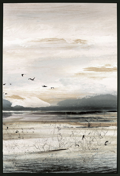 By the Lake II Framed Acrylic Painting - 25.25" x 37.25"|Peinture acrylique encadrée « By the Lake II » - 25,25 po x 37,25 po