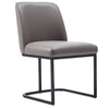 Manhattan Comfort Serena Faux Leather Dining Chair - Grey