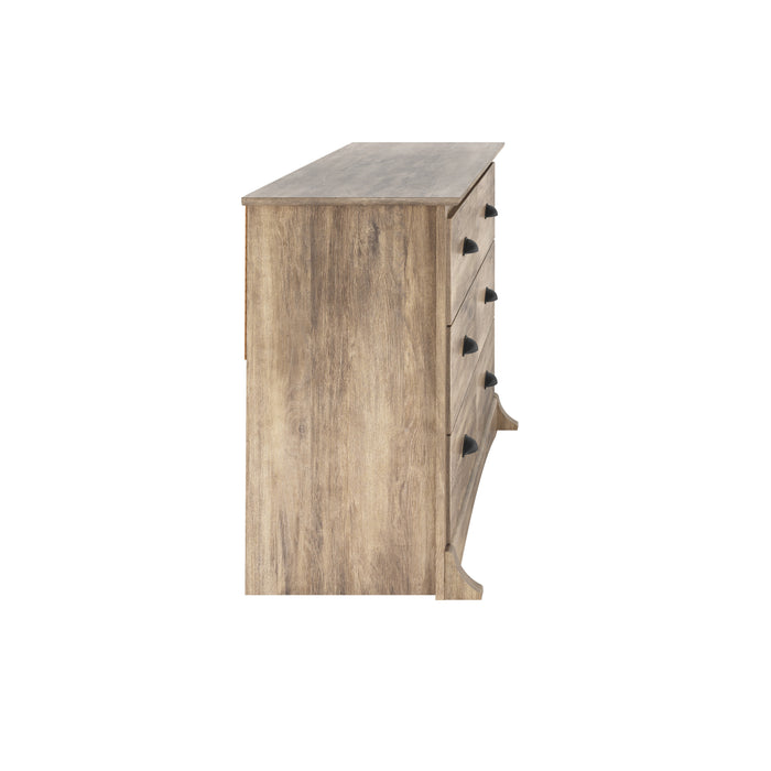 Salt Spring Kids 6-Drawer Dresser - Drifted Grey