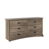 Salt Spring 6-Drawer Dresser - Drifted Grey