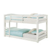 DHP Sierra Transitional Twin Bunk Bed - White