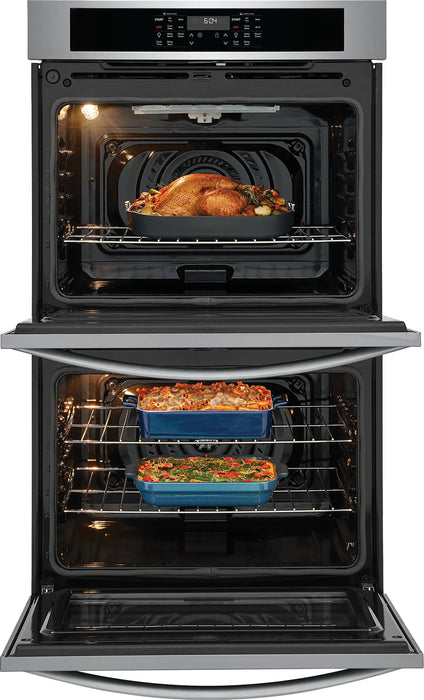 Frigidaire 30'' Double Wall Oven – Stainless Steel - FCWD3030AS