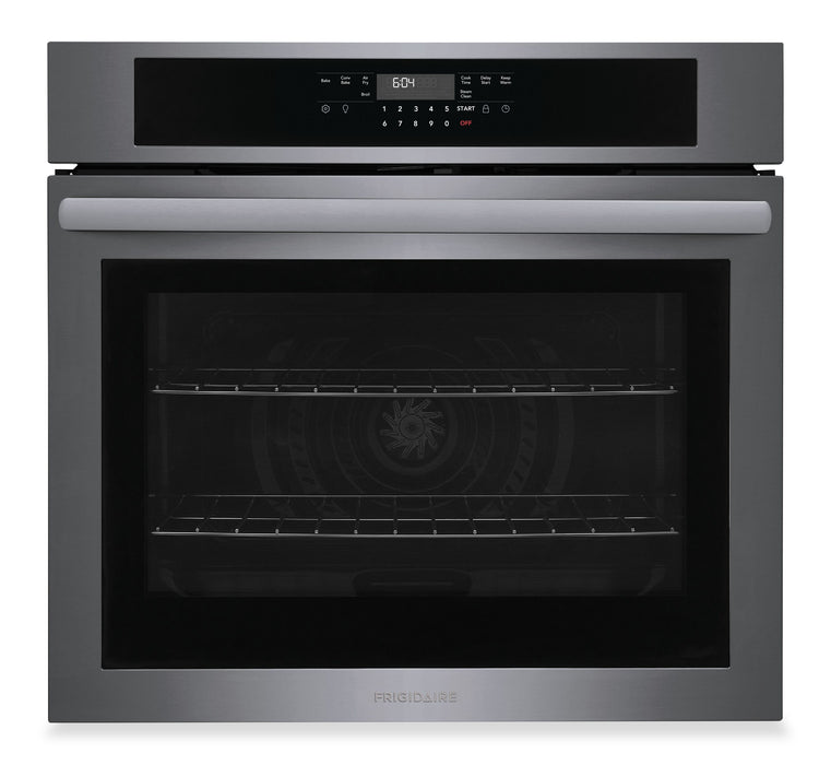  Frigidaire 30'' Electric Single Wall Oven – Black Stainless Steel - FCWS3030AD
