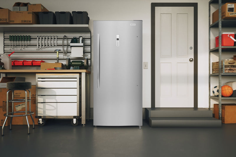 Frigidaire 21 Cu. Ft. Garage Ready Upright Freezer - Fingerprint-Resistant Stainless Steel Look -  FFUV2136AV