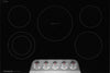 Frigidaire Gallery 30\" Electric Cooktop - Black Stainless Steel -  GCCE3070BD