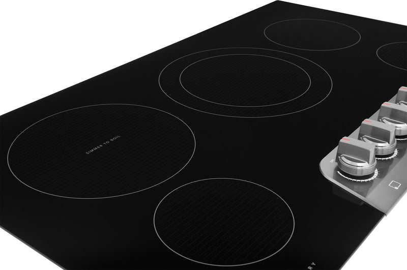Frigidaire Gallery 36\" Electric Cooktop - Black Stainless Steel -  GCCE3670BD