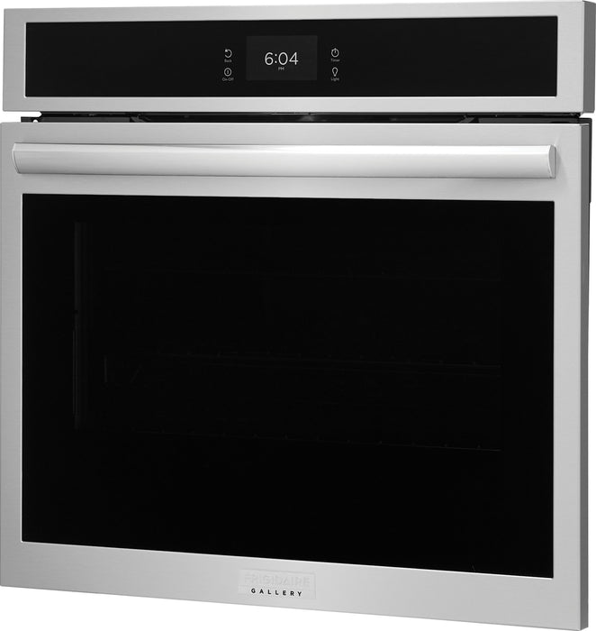 Frigidaire Gallery 30\" Single Electric Wall Oven with Stone-Baked Pizza - Stainless Steel - GCWS3070AF