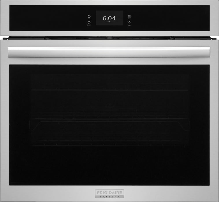 Frigidaire Gallery 30\" Single Electric Wall Oven with Stone-Baked Pizza - Stainless Steel - GCWS3070AF