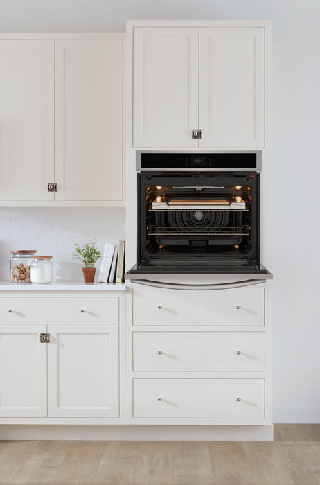 Frigidaire Gallery 30\" Single Electric Wall Oven with Stone-Baked Pizza - Stainless Steel - GCWS3070AF