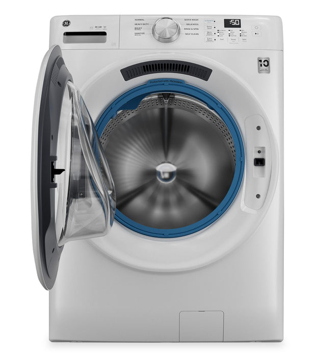 GE 5.3 Cu. Ft. Front Load Washer with UltraFresh Vent System - White - GFW350SSYWW