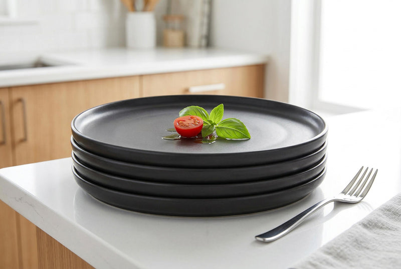 Lisbon Stoneware Dinner Plates, Set of 4 