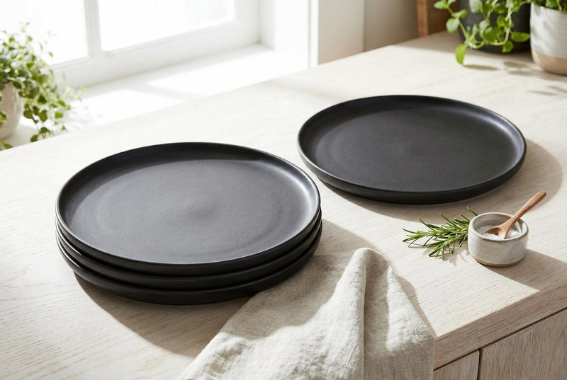 Lisbon Stoneware Dinner Plates, Set of 4 