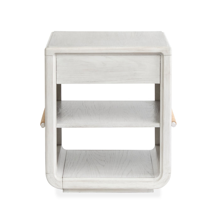 Holton 22\" Accent Table with Storage - Pearl 