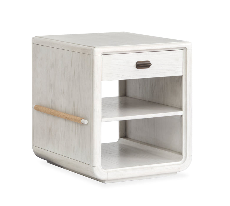 Holton 22\" Accent Table with Storage - Pearl 