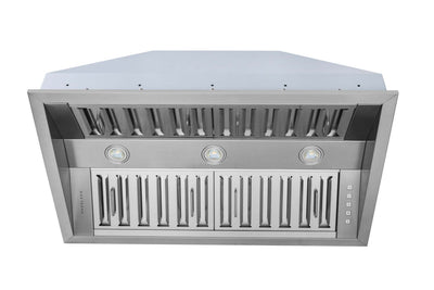 Hauslane Pro-Style 40" IN-R300 Built-In Range Hood - IN-R300SS-40|Hotte de cuisinière encastrée de style professionnel Hauslane IN-R300 de 40 po - IN-R300SS-40