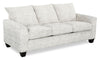 Made in Canada Customizable Sofa Lab Arc 86\" Fabric Sofa  – Plush Oyster