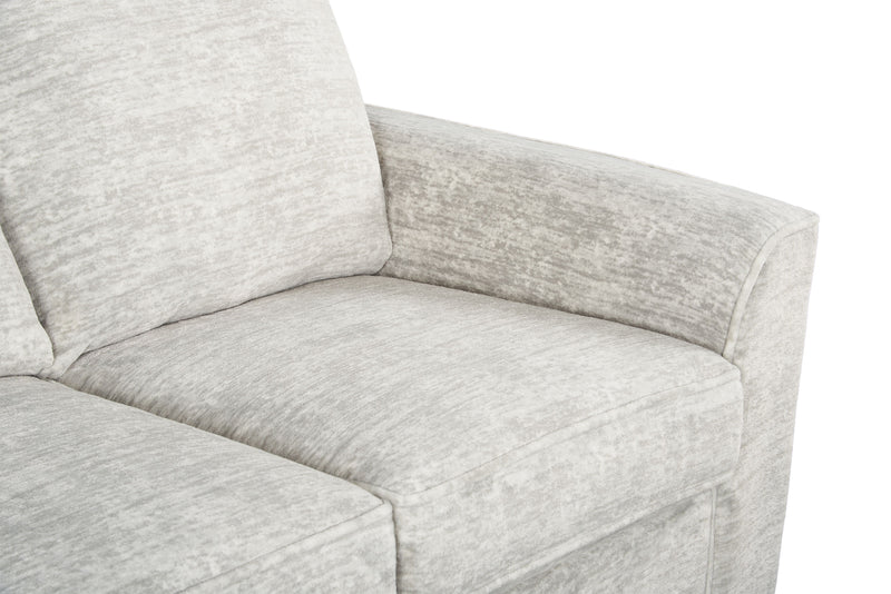 Made in Canada Customizable Sofa Lab Arc 86\" Fabric Sofa  – Plush Oyster