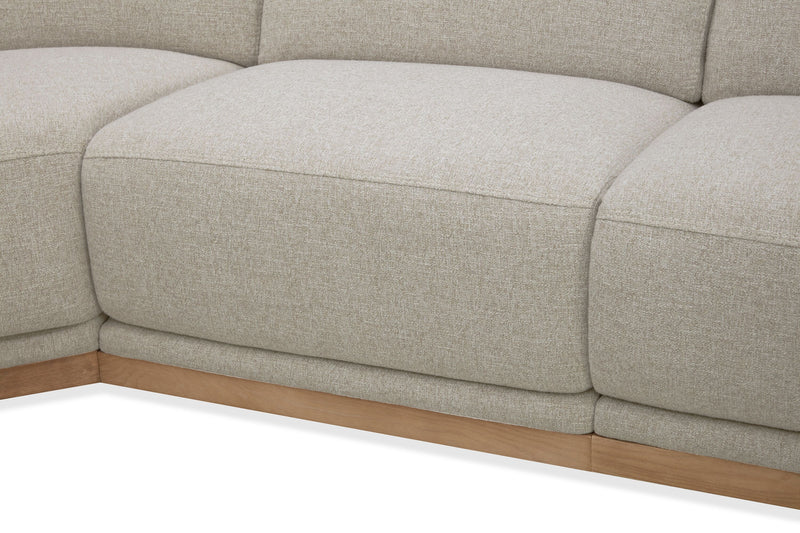 Balance 6-Piece Power Reclining Sectional with Power Headrests - Ginger