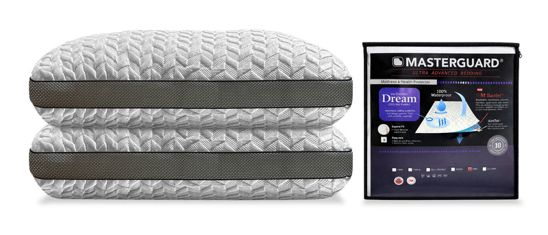 Masterguard® Dream™ King Mattress Protector with 2 King Pillows