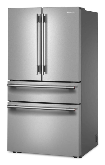 KitchenAid 30 Cu. Ft. French Door Refrigerator - PrintShield Stainless Steel - KRMF336SPS 