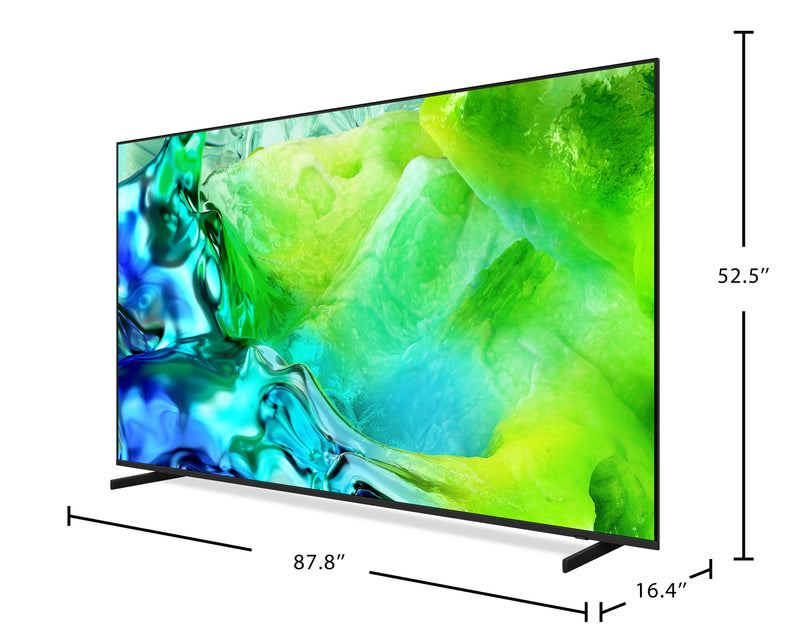 SAMSUNG 98\" QN80H Neo QLED 4K Vision AI Smart TV (QN100QN80HFXZC) - 2026 Model