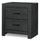 Soren Bedside 2-Drawer Nightstand, 22"W x 24"H - Graphite Grey