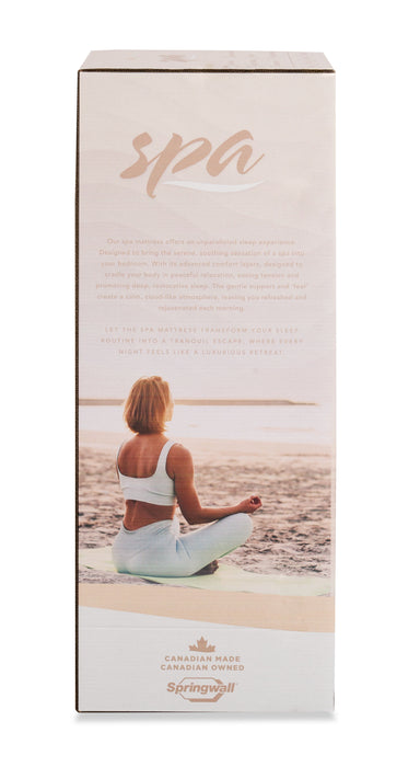 Springwall Spa 10 Firm Smooth Top Full Mattress in a Box