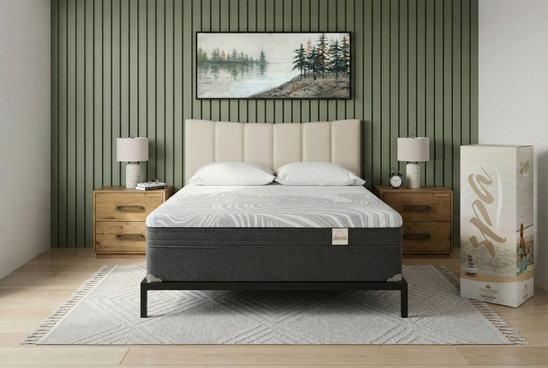 Springwall Spa 8 Firm Smooth Top California King RV Mattress in a Box