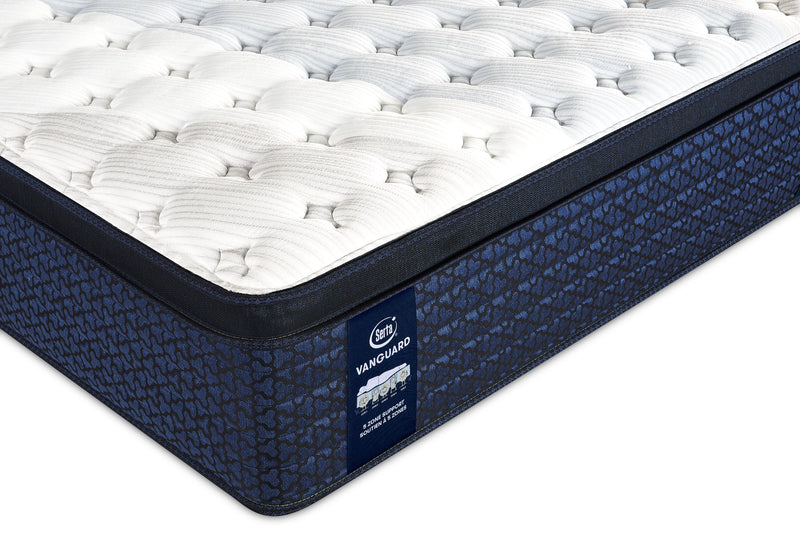 Serta Vanguard Stonehaven Eurotop Firm King Mattress 