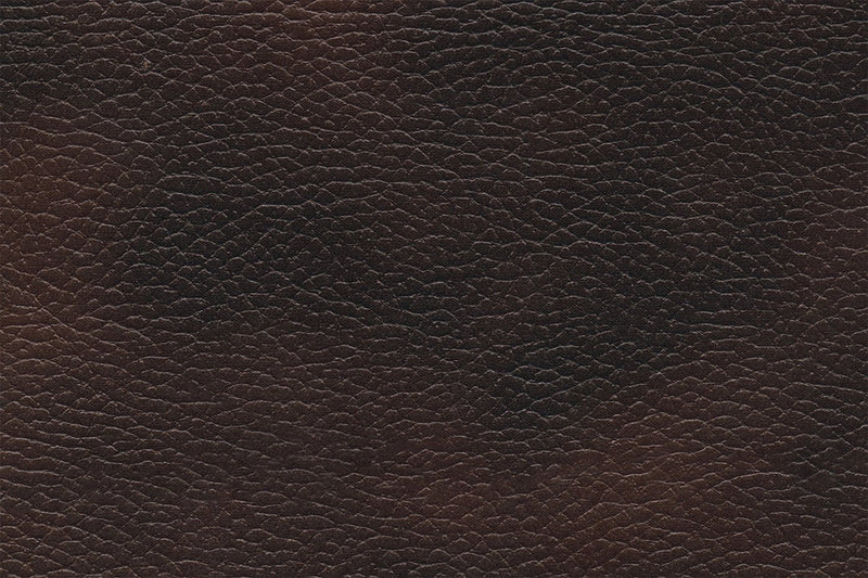 Leo 5-Piece Leather-Look Fabric Home Theatre Power Reclining Sectional with Storage Consoles and Cupholders - Walnut Brown