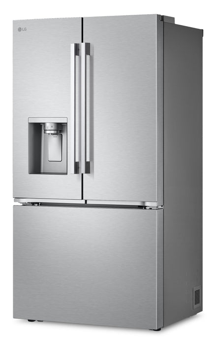 LG 36\" 31 Cu. Ft. Standard-Depth MAX® French 3-Door Refrigerator - LF31WSH63S