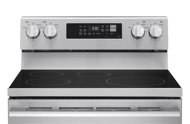 LG 30\" 6.3 Cu. Ft. Induction Range with ProBake® Convection – Stainless Steel - LRIN6323YE 